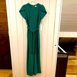 Calvin Klein Green Jump Suit Size 4